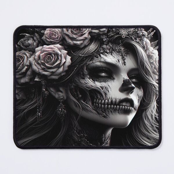Item preview, Ephemeral Elegance: Woman with Roses designed and sold by Harlechryzz.