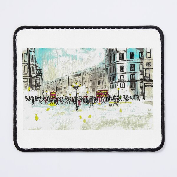 Item preview, December in the City designed and sold by Alan Usher.