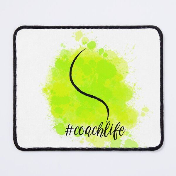 Item preview, Tennis Coach Life Abstract Watercolour designed and sold by SoshanaC.