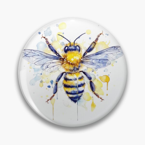 Artikelvorschau, Pastell-Honigmacher: Aquarell-Bienenkunst entworfen und verkauft von existentangst.