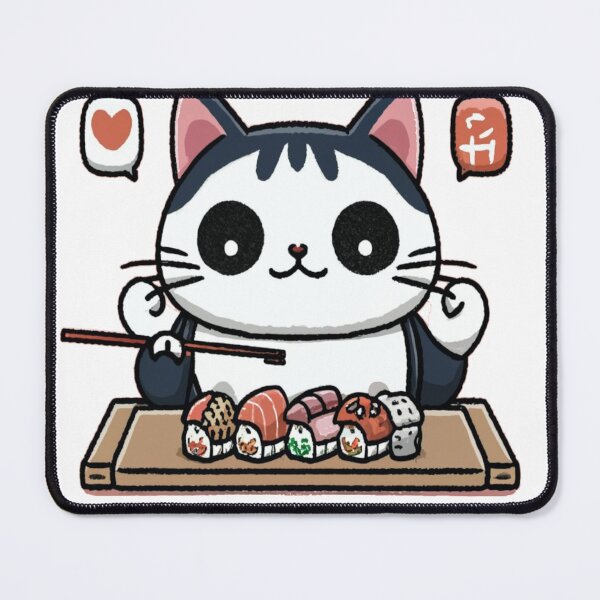 Item preview, shushi cat designed and sold by unicornunicorn.