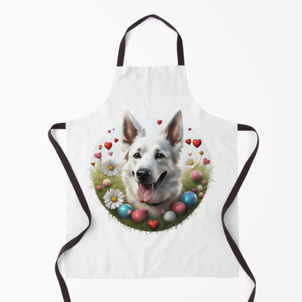 Item preview, Cute playful Swiss white shepherd designed and sold by Kaleddis.