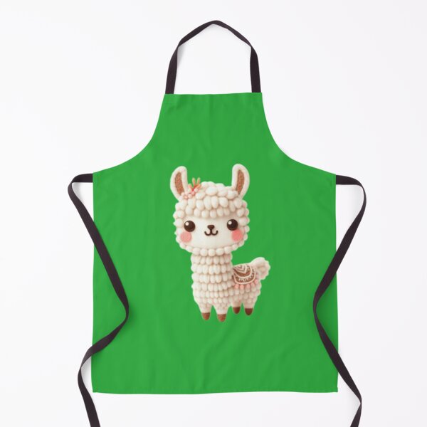 Item preview, cute llama animal handmade designed and sold by Cuteanimecorner.