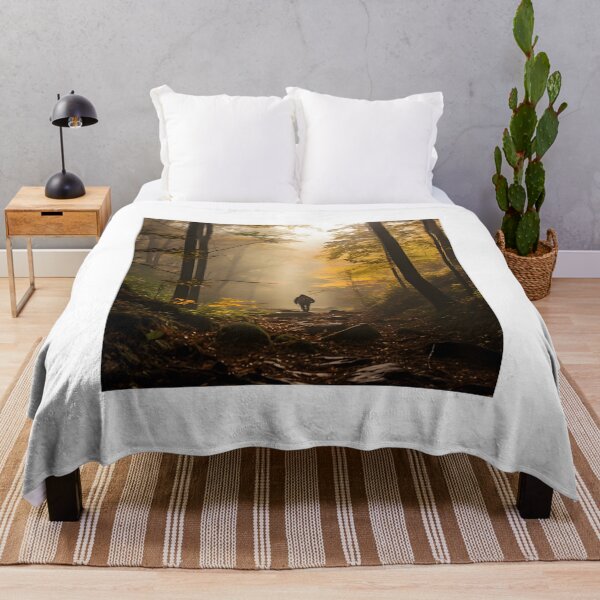 Item preview, Autumn Hiking: Solitude in the Foggy Forest designed and sold by Shirtastically.