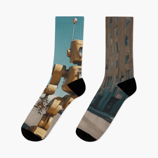 Item preview, The golden robot doing Los Angeles designed and sold by ADP76.
