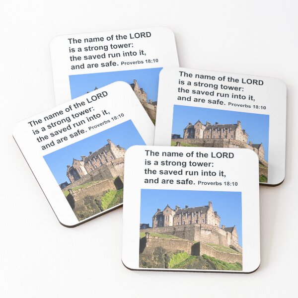 Item preview, The Name of the Lord in a Strong Tower designed and sold by JanderraDesigns.