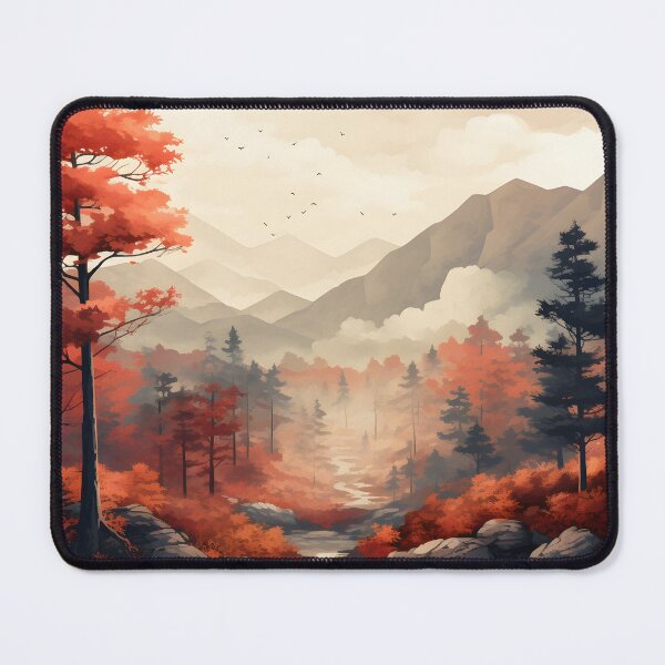 Item preview, Tranquility Amidst the Misty Forest: An Autumn Hike designed and sold by Shirtastically.