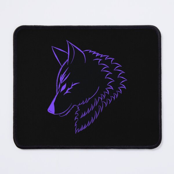 Item preview, Purple wolf head designed and sold by ErMa-Designs.