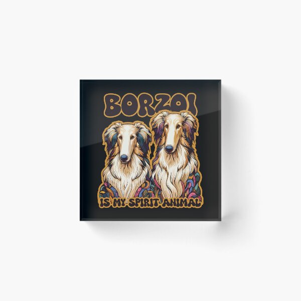 Item preview, Borzoi is my spirit animal designed and sold by MrPila.