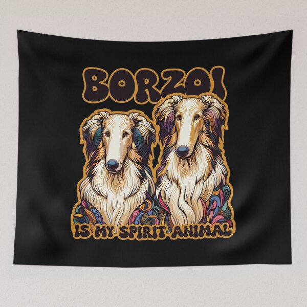 Item preview, Borzoi is my spirit animal designed and sold by MrPila.