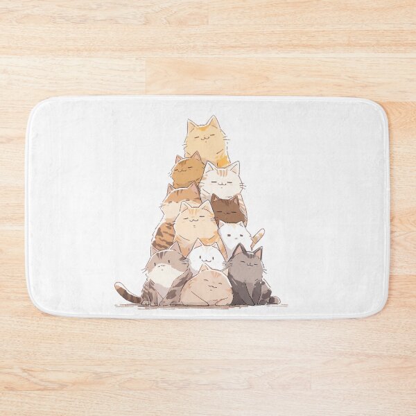 Item preview, Cute Kawaii Cat Tower designed and sold by INSPIREforJ.
