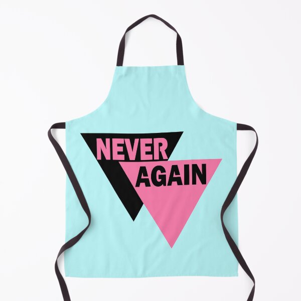 Item preview, Never Again- Black and Pink Triangles designed and sold by dysperdis.