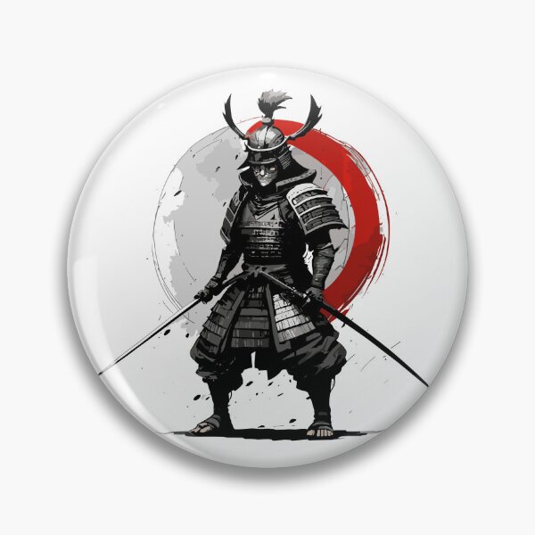 Item preview, japanes samurai black ink style designed and sold by nour ⭐⭐⭐⭐ ⭐.