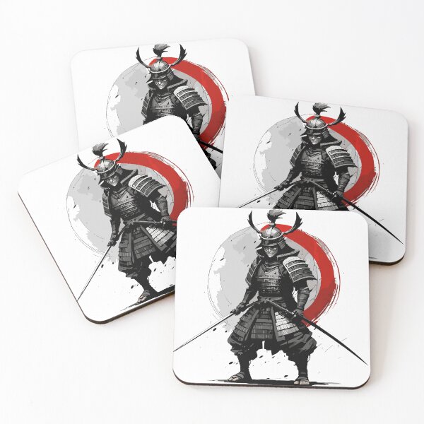 Item preview, japanes samurai black ink style designed and sold by nour ⭐⭐⭐⭐ ⭐.