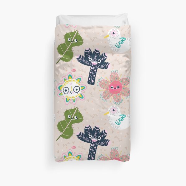 Lau ilustra - Primavera Animal Duvet Cover