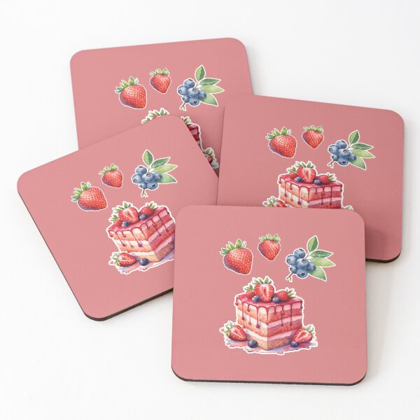 Item preview, Tarta de fresas y arándanos designed and sold by hola-zzoi.