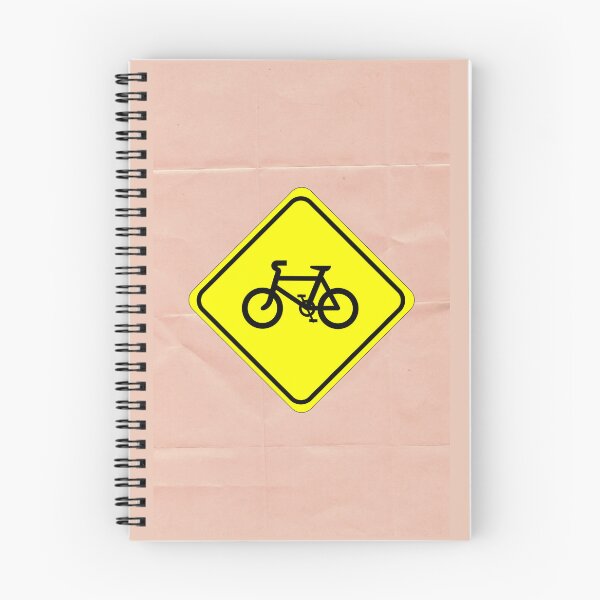 Item preview, Warning Bike in the papier designed and sold by ReelRide Creations.