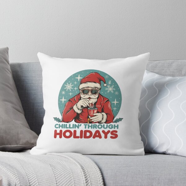 Item preview, Christmas Santa - Chillin Through Holidays designed and sold by PrintMastery.