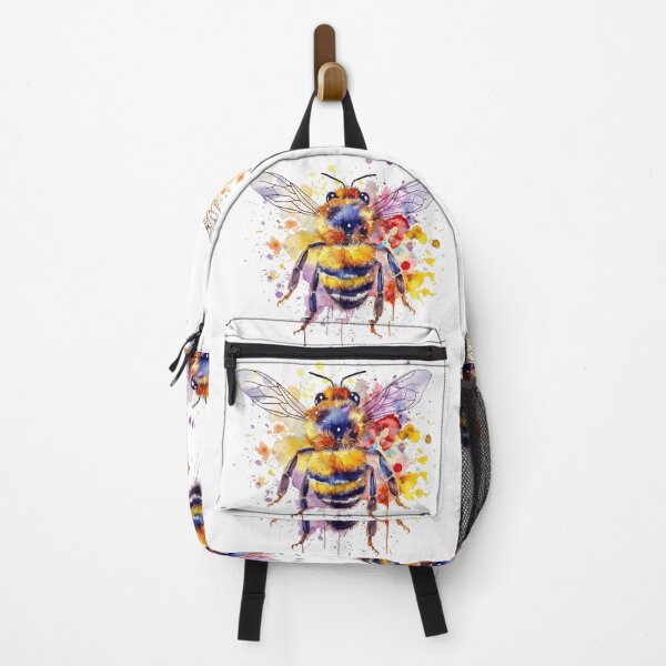 Item preview, Soothing Strokes: Pastel Watercolor Bees designed and sold by existentangst.