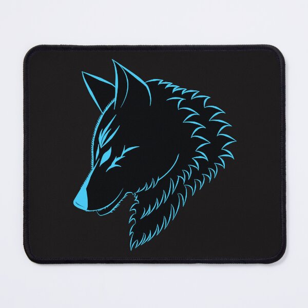 Item preview, Blue wolf head designed and sold by ErMa-Designs.
