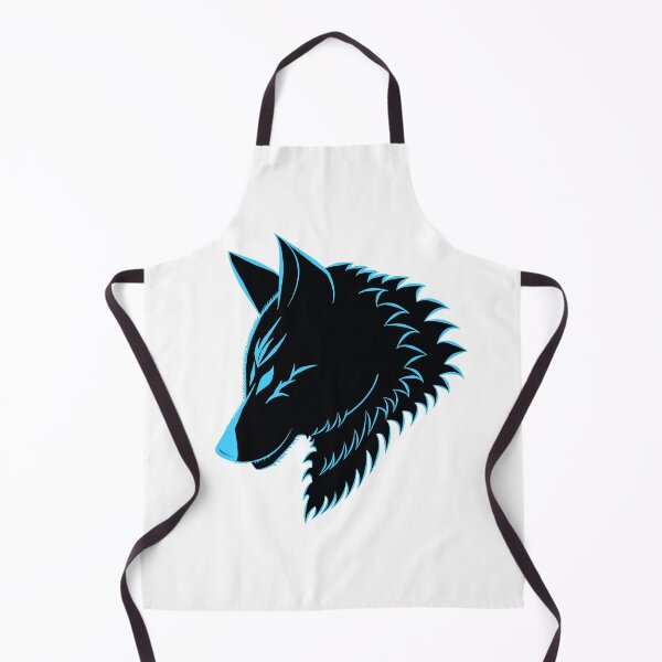 Item preview, Blue wolf head designed and sold by ErMa-Designs.