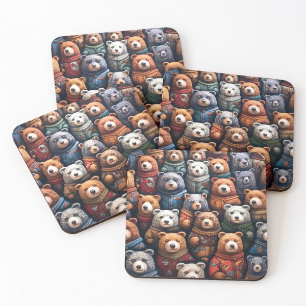 Item preview, New Year's sweater with bears designed and sold by NickChe.