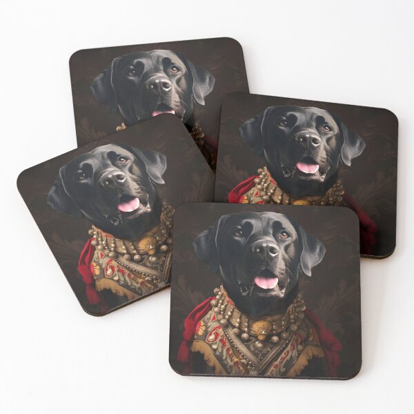 Item preview, Custom renaissance dog portrait : Mishka designed and sold by PimpMyPet.