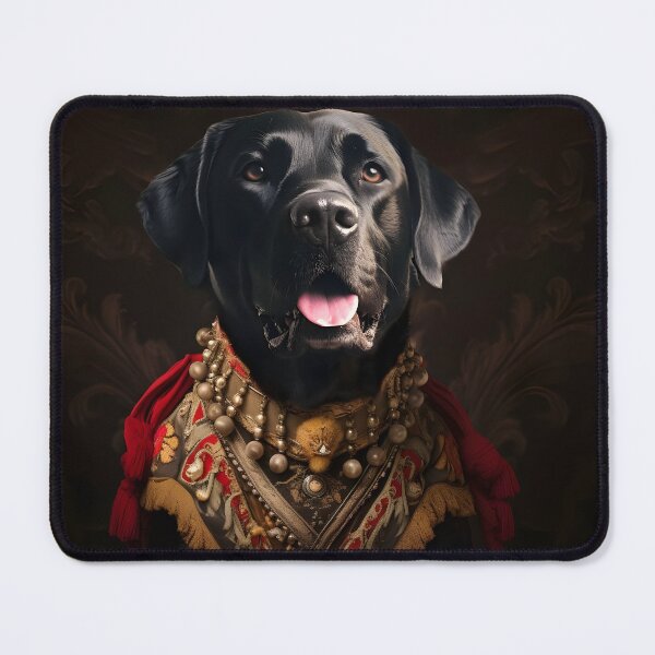 Item preview, Custom renaissance dog portrait : Mishka designed and sold by PimpMyPet.