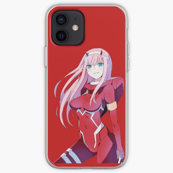 Darling en la caja de Franxx Zero-Two Funda blanda para iPhone