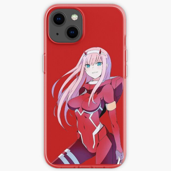 Liebling im Franxx Zero-Two Phonecase iPhone Flexible Hülle