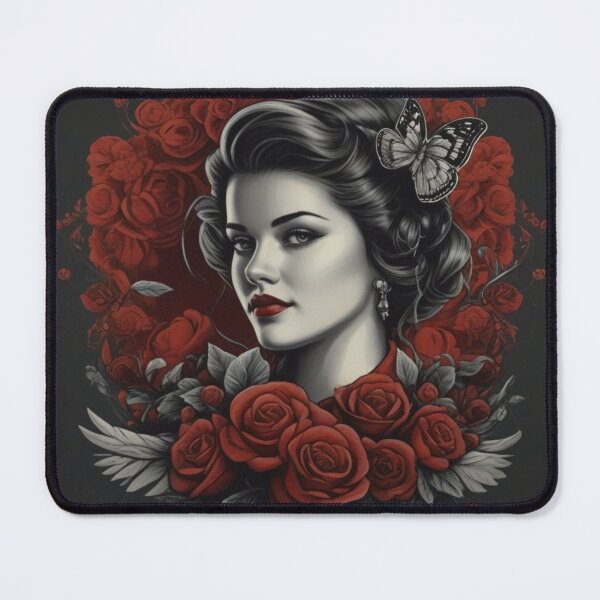 Item preview, Woman with a butterfly designed and sold by KilianSzmid.