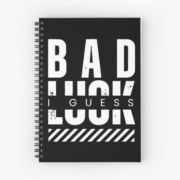 Item preview, Bad luck. I guess. Saying viral game designed and sold by Shirtilike.
