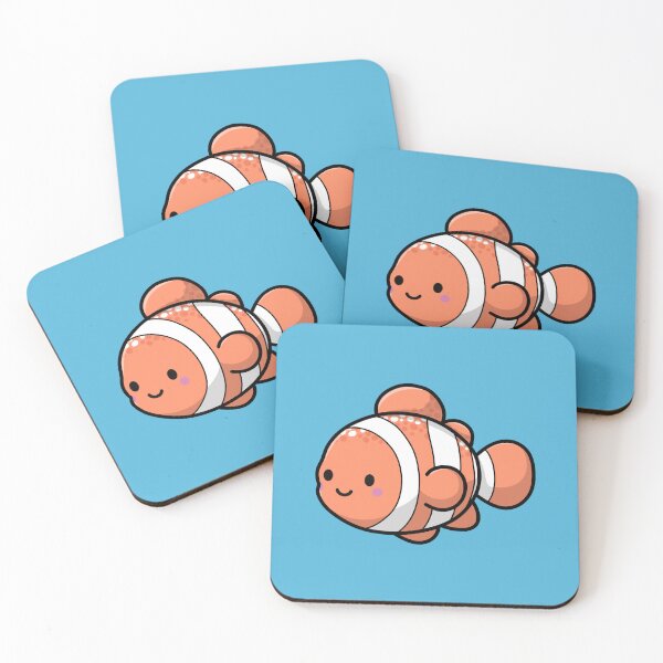 Item preview, Cute Clownfish Cartoon designed and sold by MoasisArt.