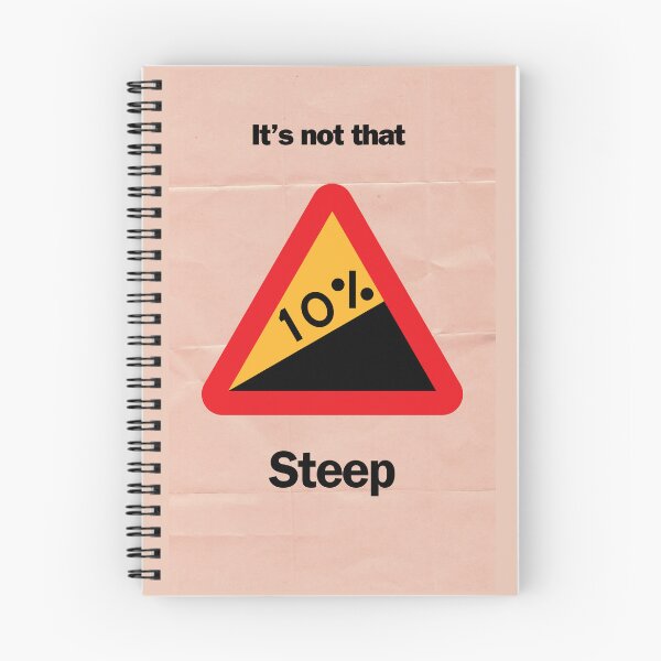 Item preview, "Its not that steep" designed and sold by ReelRide Creations.
