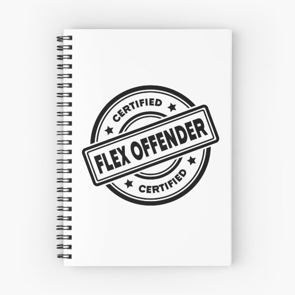 Item preview, Certified Flex Offender Stamp Design designed and sold by GainsGraphics.