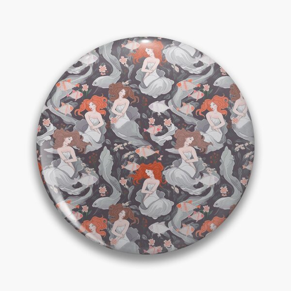 Item preview, Sirens under the sea	 designed and sold by Alessandro Remo Mazzoni Remotextiles.