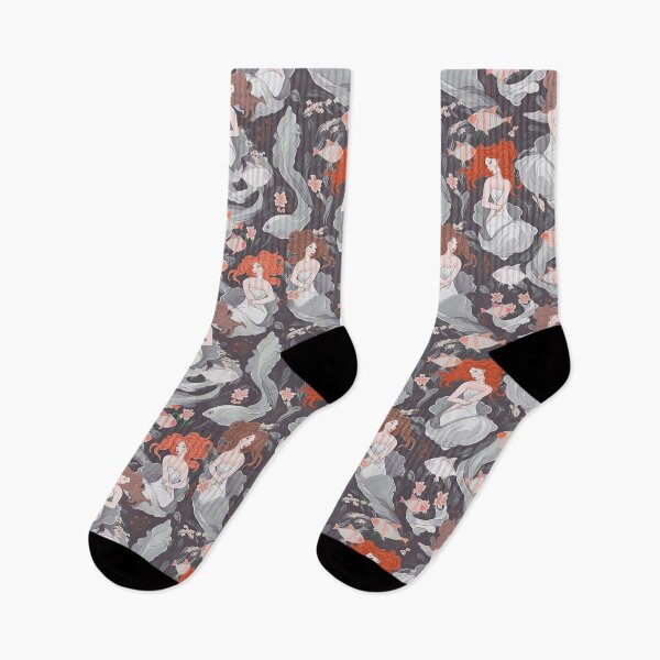 Item preview, Sirens under the sea	 designed and sold by Alessandro Remo Mazzoni Remotextiles.