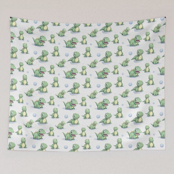 Item preview, Dino babies, pattern, pattern, endless designed and sold by GabbyKI261.