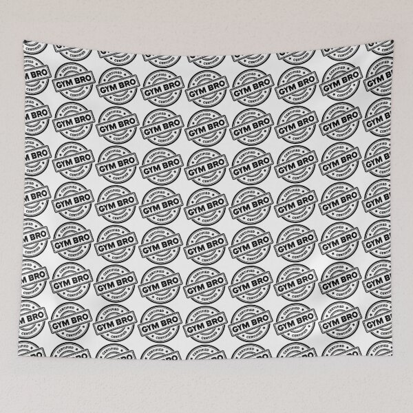 Item preview, Certified Gym Bro Stamp Design designed and sold by GainsGraphics.