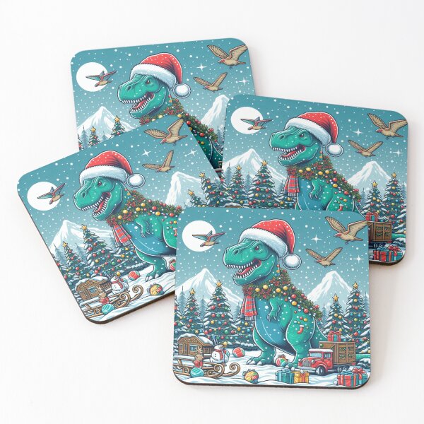 Item preview, xmas dino  designed and sold by Greydate.