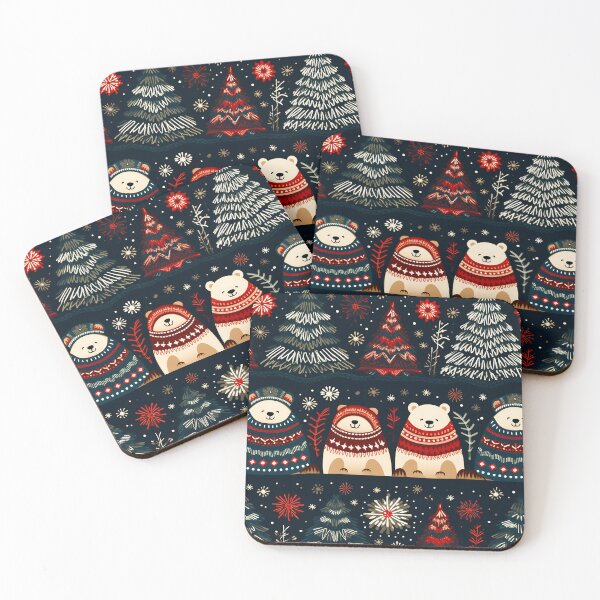 Item preview, Christmas bears pattern designed and sold by NickChe.
