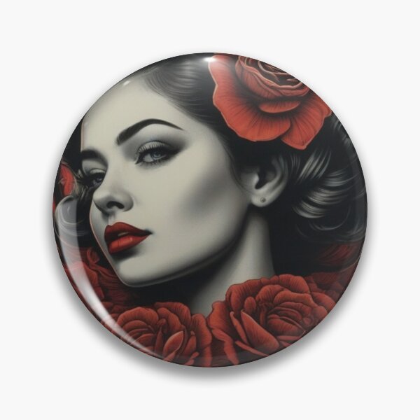 Item preview, With a rose in her hair designed and sold by KilianSzmid.