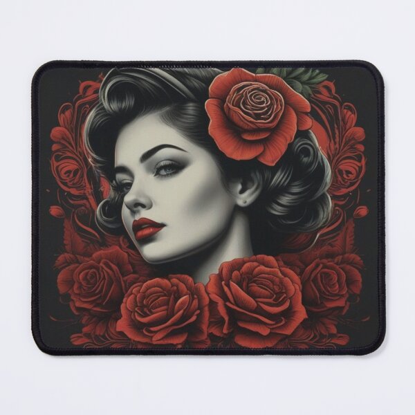 Item preview, With a rose in her hair designed and sold by KilianSzmid.