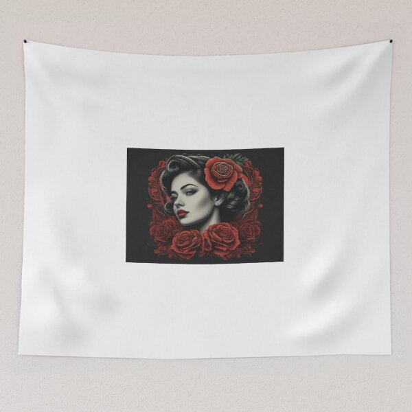 Item preview, With a rose in her hair designed and sold by KilianSzmid.