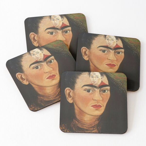Item preview, pinturas famosas de frida kahlo, obras de arte de frida kahlo, autorretrato de frida kahlo designed and sold by marti-oryo.