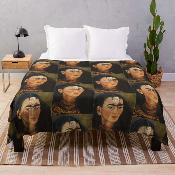 Aperçu de l'œuvre peintures célèbres de frida kahlo, oeuvre de frida kahlo, autoportrait de frida kahlo créée et vendue par marti-oryo.