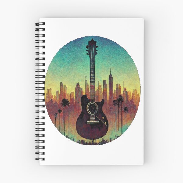 Item preview, City Guitarist Urban, Rock Cityscape Guitar designed and sold by unicornunicorn.