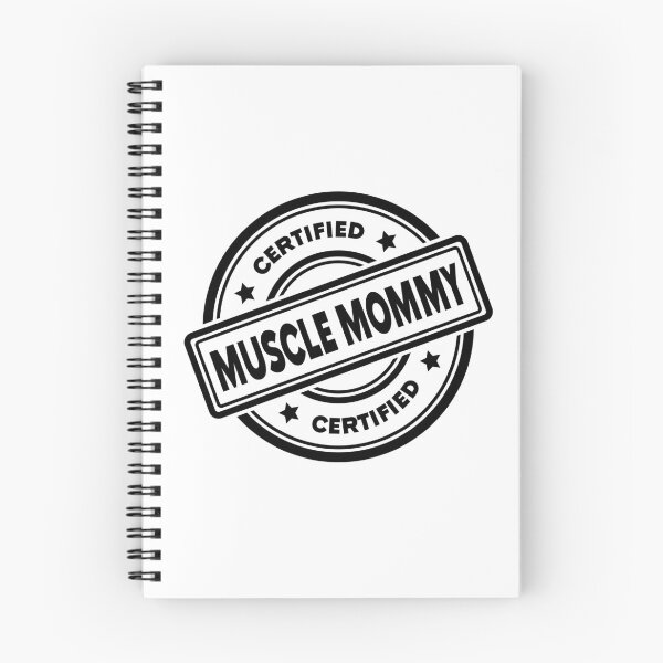Artikelvorschau, Kopie des Stempeldesigns „Certified Muscle Mommy“. entworfen und verkauft von GainsGraphics.