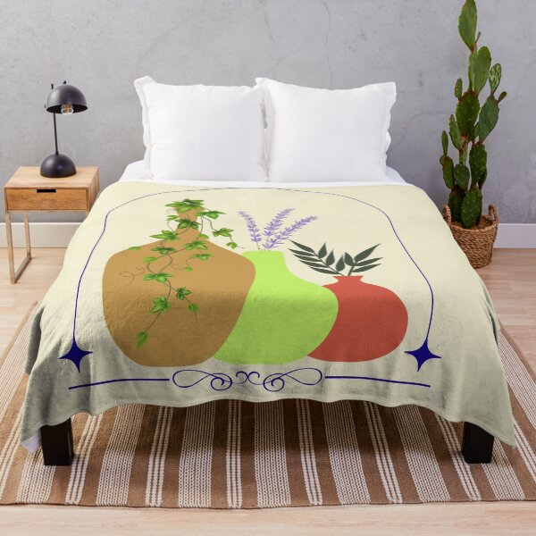 Item preview, VASE AND FLOWER DESIGN IN BOHEMIAN STYLE designed and sold by asudesign.