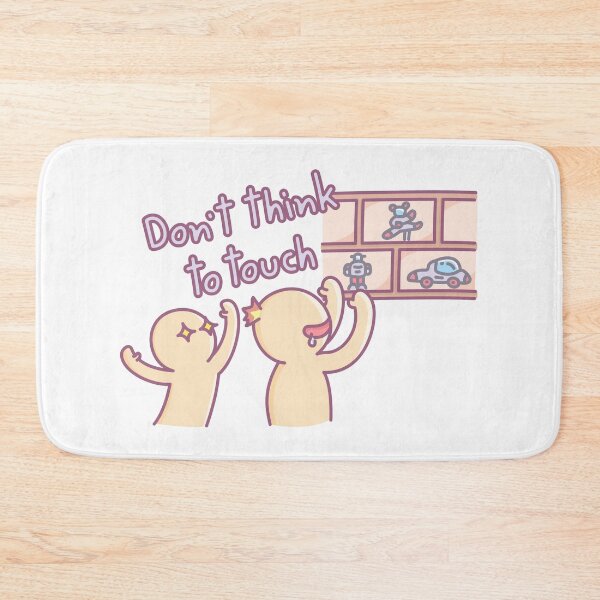 Item preview, Don't think to touch designed and sold by Easyhanddrawn.